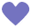 Purple small heart icon